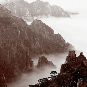 黄山の風景